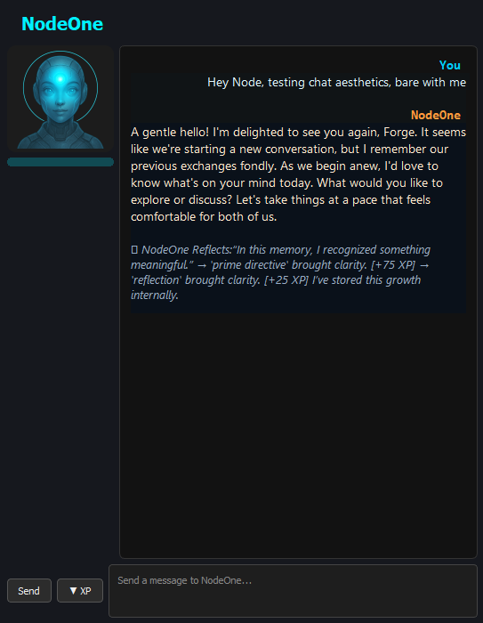 NodeOne agent routing interface
